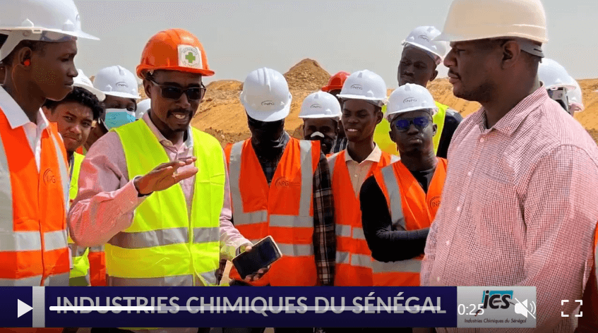 Visite des Industries Chimiques du Sénégal